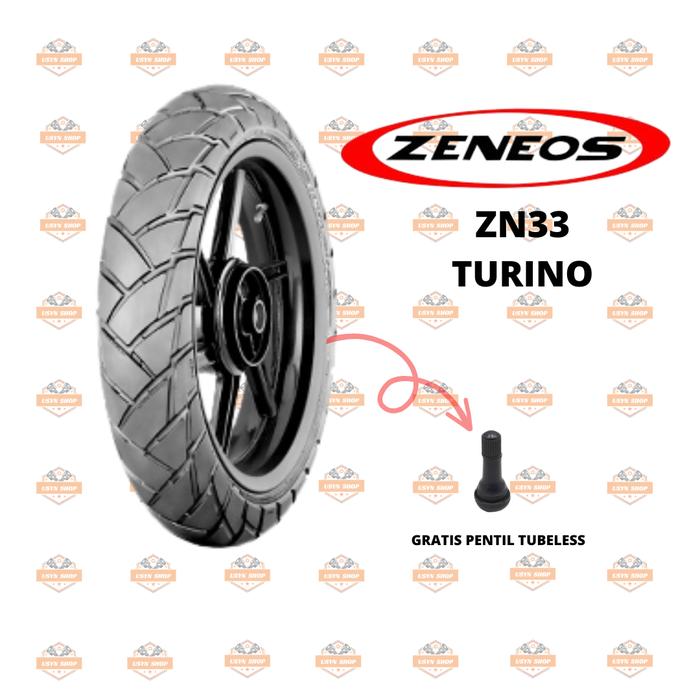 Ban Tubeless ZENEOS 120/70 RING 17 ZN33 TURINO