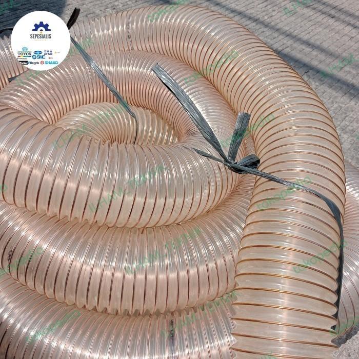 Selang PU ducting 8" inch selang fleksibel vacum