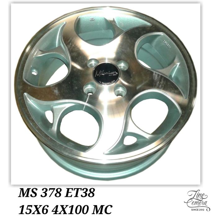 Promo Velg Mobil R15 PCD 4x100 ET.38 (MS 378) Toko Surabaya
