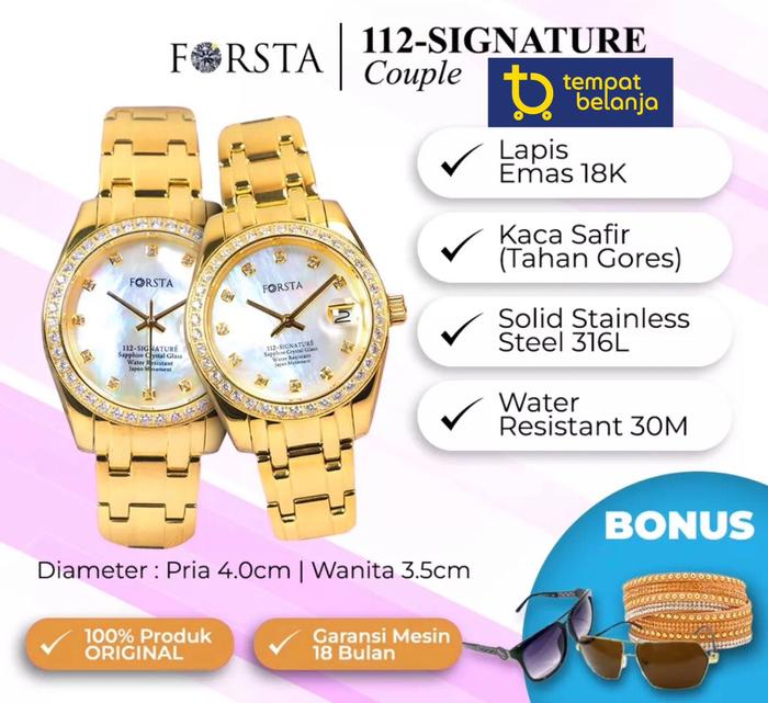 Jam Tangan Forsta 112 Signature Couple