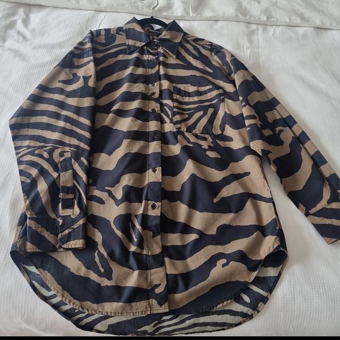 Tom Ford Leopard Shirt/Kemeja/Baju