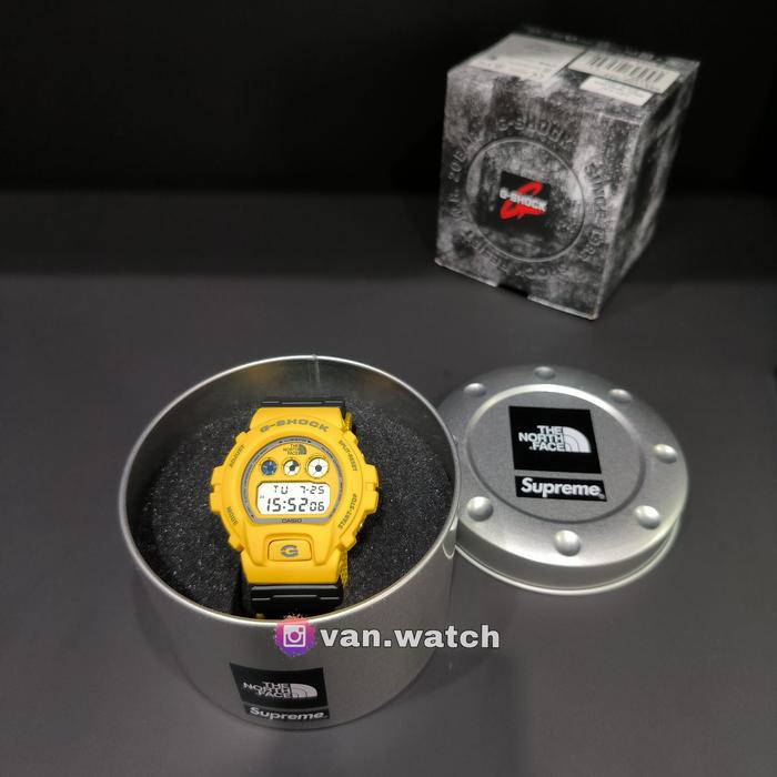 CASIO GSHOCK SUPREME X TNF DW 6900NS-9JR ORIGINAL