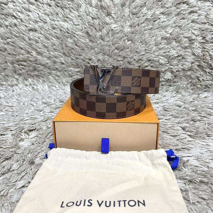 LOUIS VUITTON DAMIER BROWN BELT Authentic Original Belt 100%
