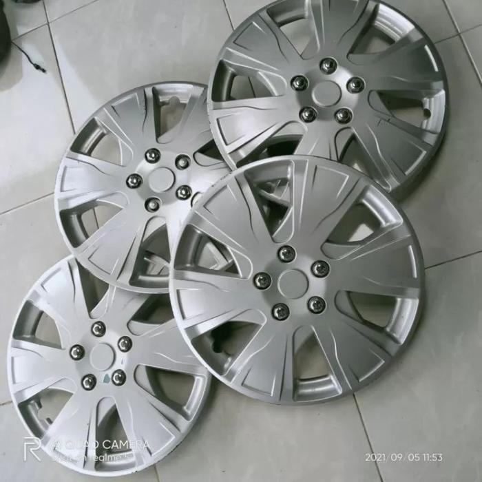 WHEELDOP TERIOS NEW ORIGINAL RING 16 Dop Tutup Velg Kaleng Mobil