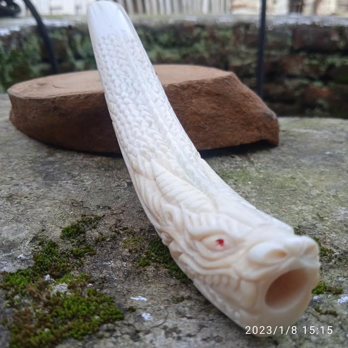 pipa once iga duyung ukir naga