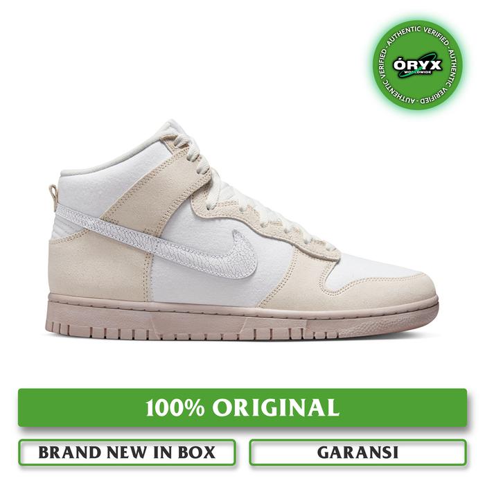 Nike Dunk High Retro Prm Summit White / Phantom / Pink Oxford