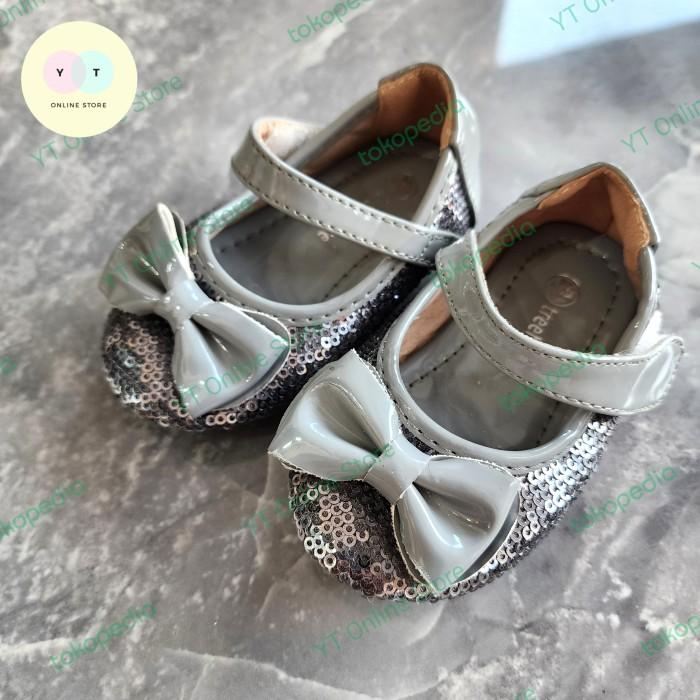 sepatu anak prewalker silver treehouse ORI sepatu pesta anak