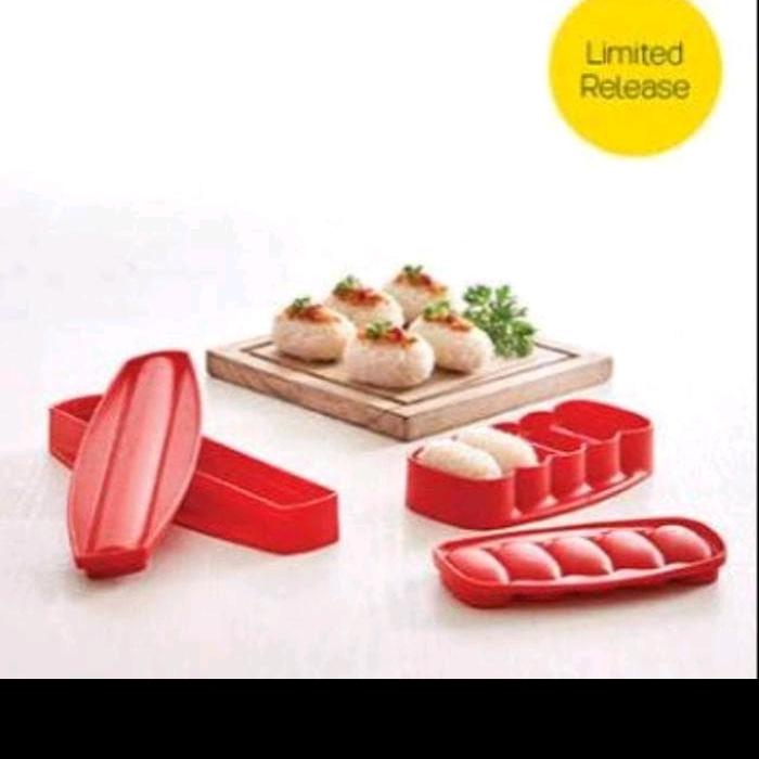 cetakan sushi set tupperware cetakan makanan