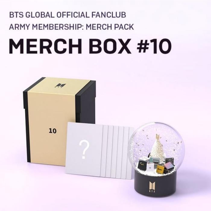 BTS MERCH BOX #10 FULLSET (READYSTOCK)