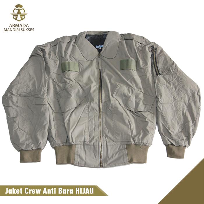 Jaket Crew Anti Bara | Jaket Bomber Anti Bara