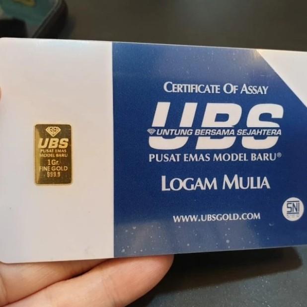 emas ubs 1 gram original