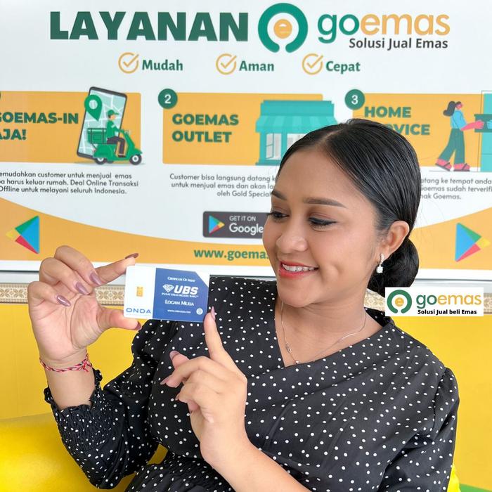 Logam Mulia UBS 5 Gram Emas LM Certicard Press