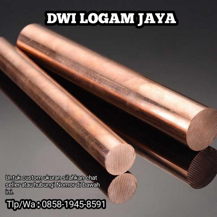 as tembaga grounding rod 5/8mm x 1,5meter tembaga murni