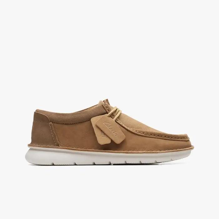 Clarks Men's Slip On Colehill Easy (Original) Sneakers Pria Nubuck