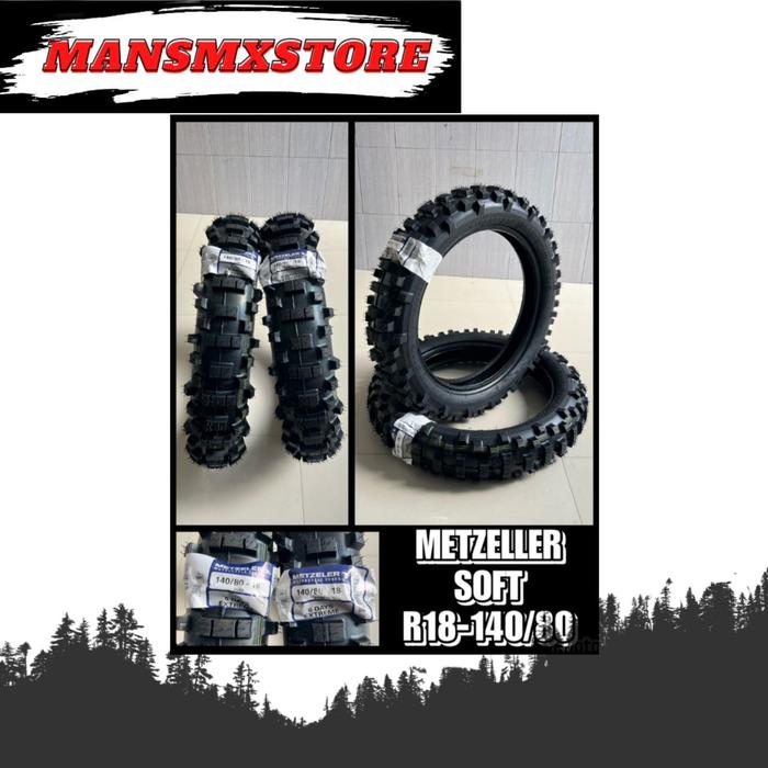 BAN METZELER 6 DAYS EXTREME SOFT REAR 140/80-18