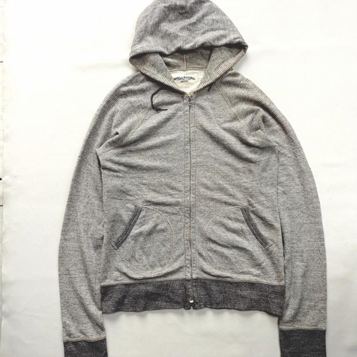 jaket spellbound japan stripes zip hoodie kapital 45rpm pureblue sacai