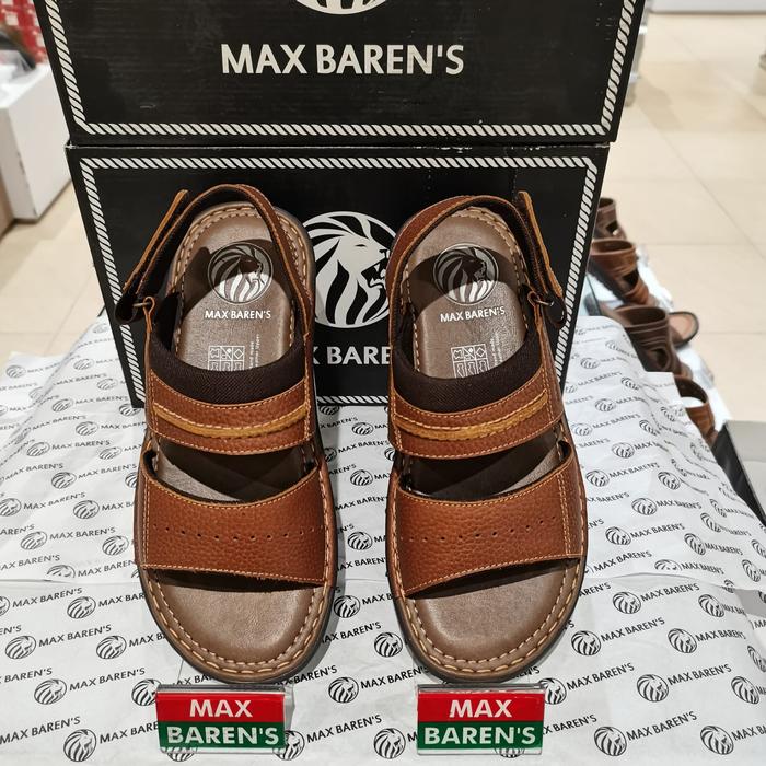 Sepatu sandal kulit max  barens Pria MR202