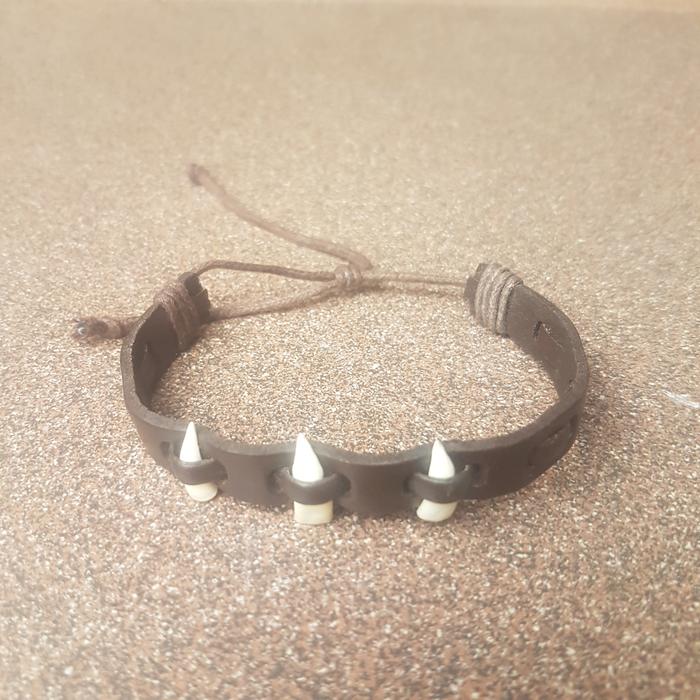 gelang kulit dan gigi buaya asli, ole2 australia