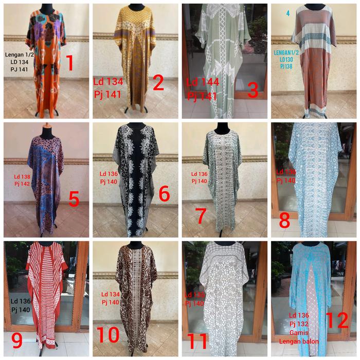 Daster BATIK LUZA,GAMIS Pekalongan