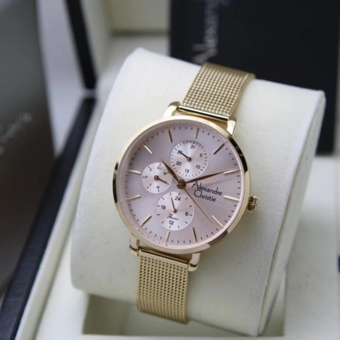 ALEXANDRE CHRISTIE AC 2916 GOLD AC2916 WANITA ORIGINAL