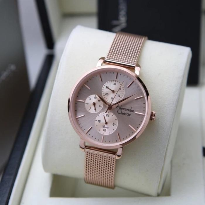 ALEXANDRE CHRISTIE AC 2916 FULL ROSEGOLD AC2916 WANITA ORIGINAL