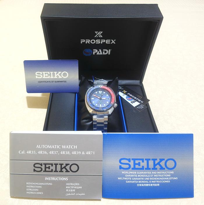Seiko Diver Prospex Padi Original
