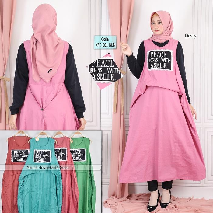GAMIS OUTER INNARA-GAMIS CANTIK TRENDY -GAMIS OUTER KEKINIAN
