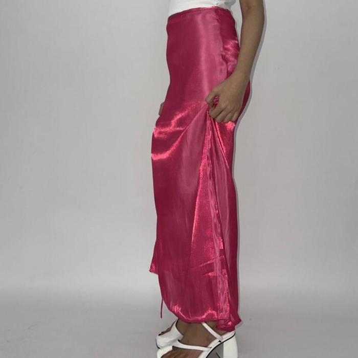 BAYAR DITEMPAT PUFF IT UP — Shimmer Skirt XL-XXL .,