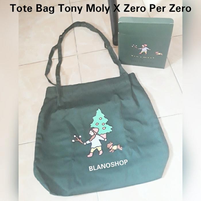 Canvas Tote Bag Tony Moly X Zero Per Zero
