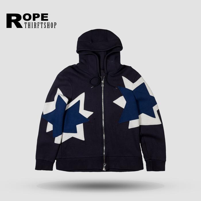 Sweatshirt ZipHoodie NEIL BARRETT double pop art star Not Supreme Bape