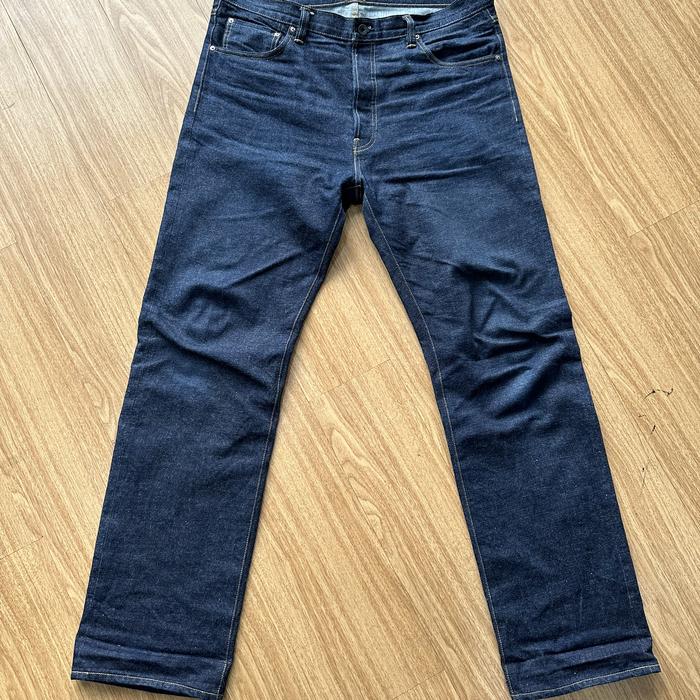 Worker Shield The Lifeline 14oz Indigo Selvedge Denim (Rinsed Version)