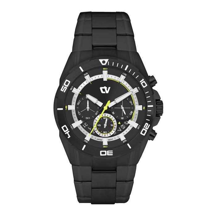Jam Tangan Kasual Pria Christ Verra CV C 21842G-16 BLK