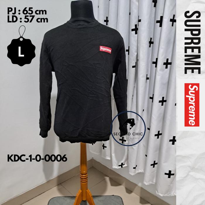 Crewneck SUPREME KOREA | Crewneck Pria | Sweater SUPREME | Crewneck