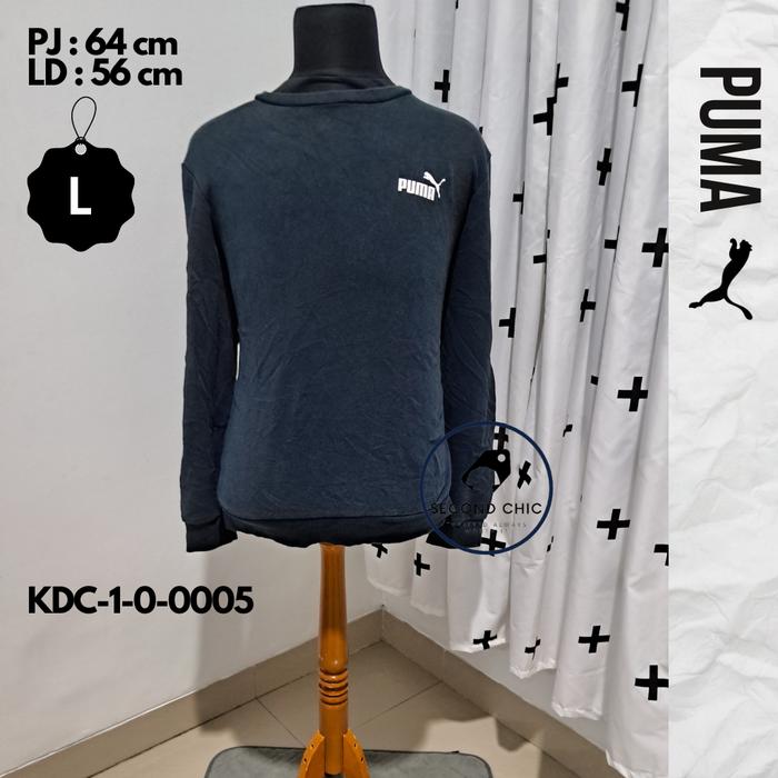 Crewneck PUMA ORIGINAL | Crewneck Pria | Sweater PUMA | Crewneck brand