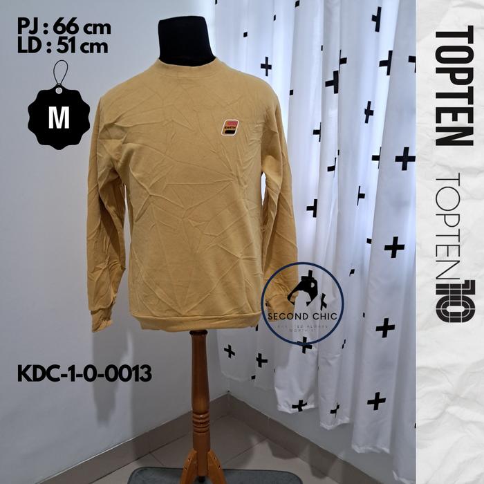 Crewneck TOPTEN ORIGINAL | Crewneck Pria | Sweater TOPTEN | Crewneck