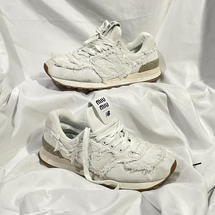 2nd nb x miu miu white