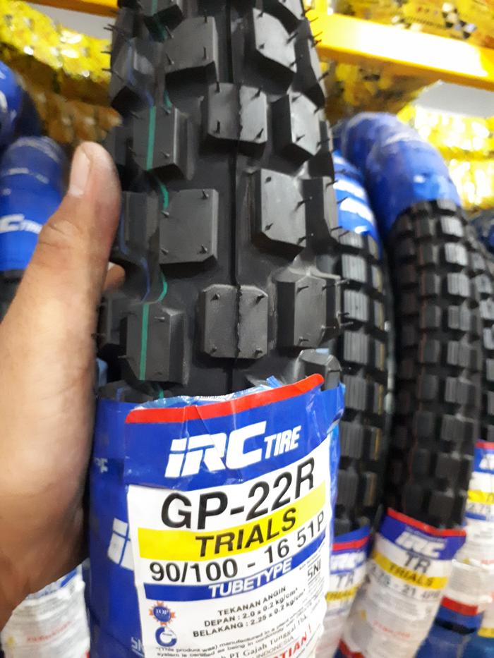 IRC GP21 GP22 Ban Motor Ori KLX CRF WR Trail Ring 19/16 Ring 21/18