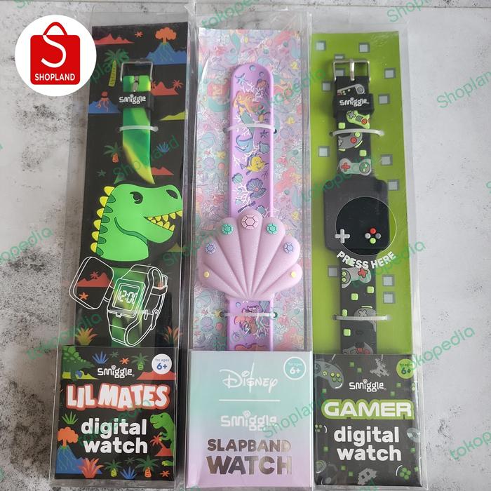 Smiggle slapband digital watch original Australia