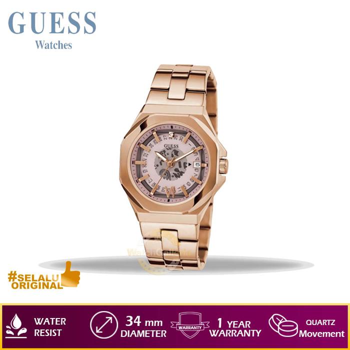 Jam Tangan Guess EMPRESS Rose Gold GW0551L3 Original Murah