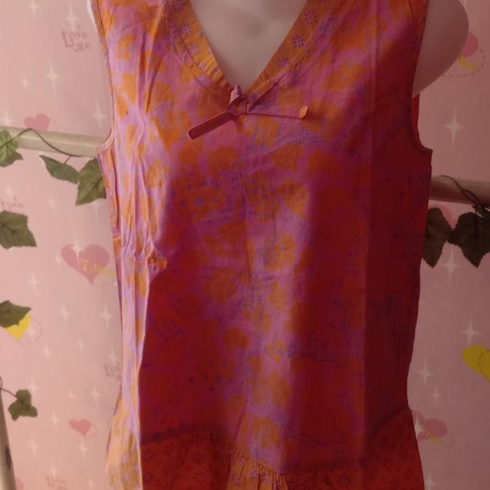 preloved tank top.batik
