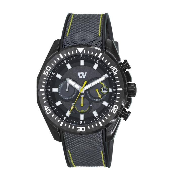 Jam Tangan CHRIST VERRA Pria Original CV C80241G-36 BLK