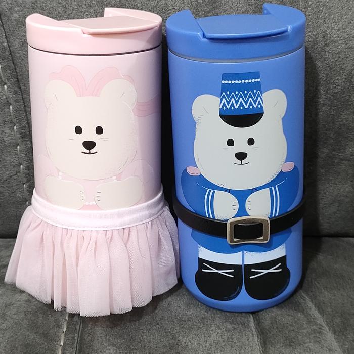 Tumbler Starbucks Couple Bearista Wedding