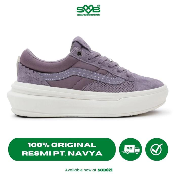 Sepatu Sneakers Vans Old Skool Overt Plus CC Lux Lilac - VN0005WJZUI