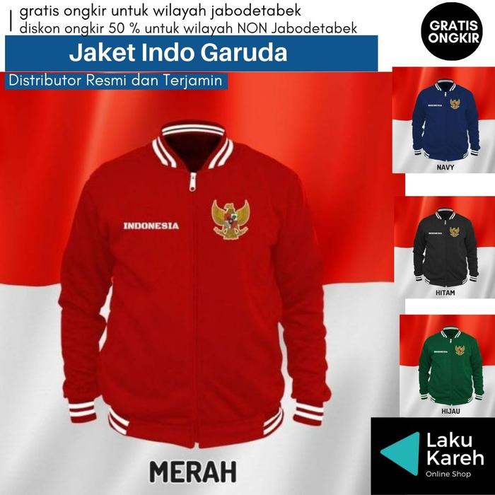JAKET GARUDA - JAKET INDO GARUDA - Jaket Indonesia Garuda / Jaket Kemerdekaan