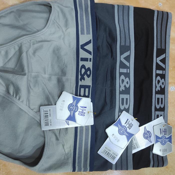 celana dalam import/pakaian dalam pria segitiga merk Vi & BB