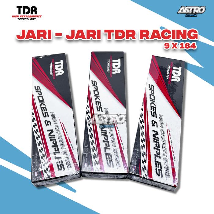 TDR Jari-Jari CHROME Ukuran 164 Vega ZR Jupiter Z MX Vixion Ruji Velg Motor