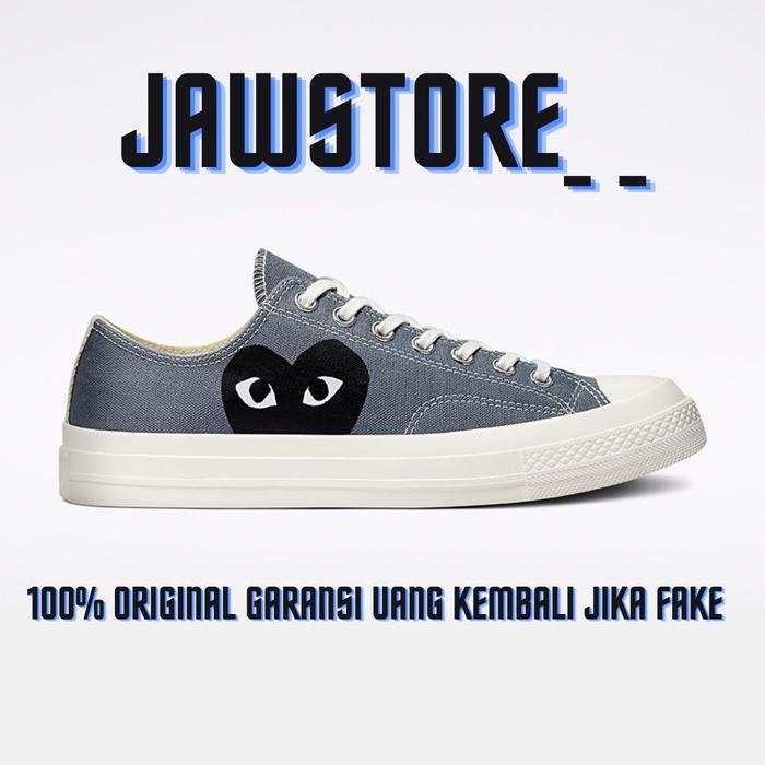 Converse Chuck Taylor 70 Low CDG Comme Des Garcons Steel Grey