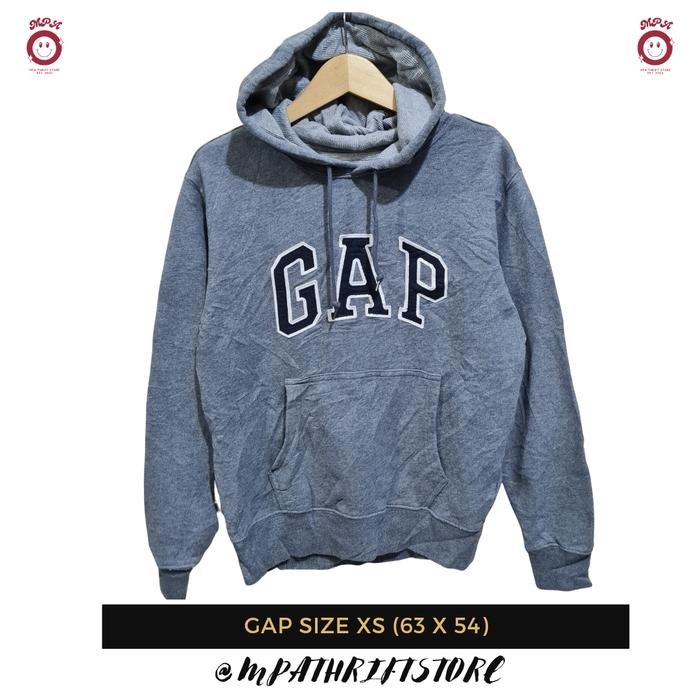 Hoodie GAP Size XS Grey Second Branded