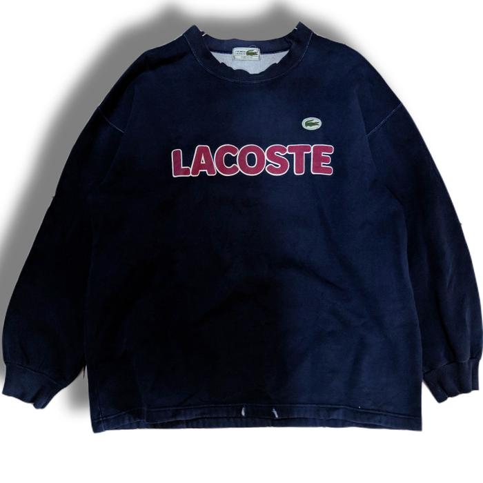 crewneck Lacoste big logo la chemise Lacoste