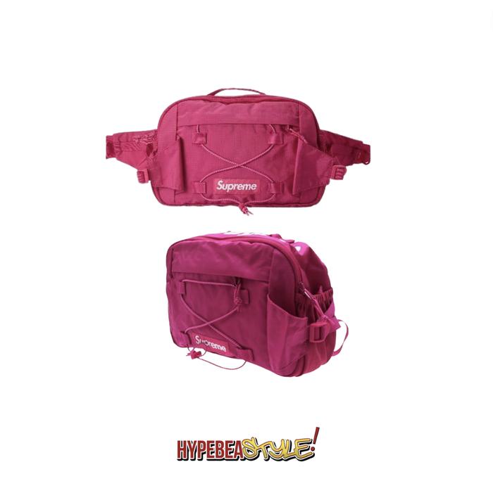 TAS WAIST BAG SUPREME WAIST BAG SS17 MAGENTA ORIGINAL